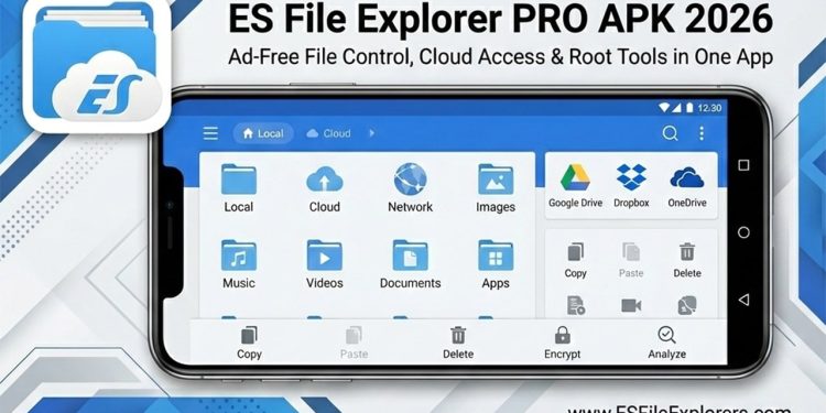 es file explorer pro apk 2026